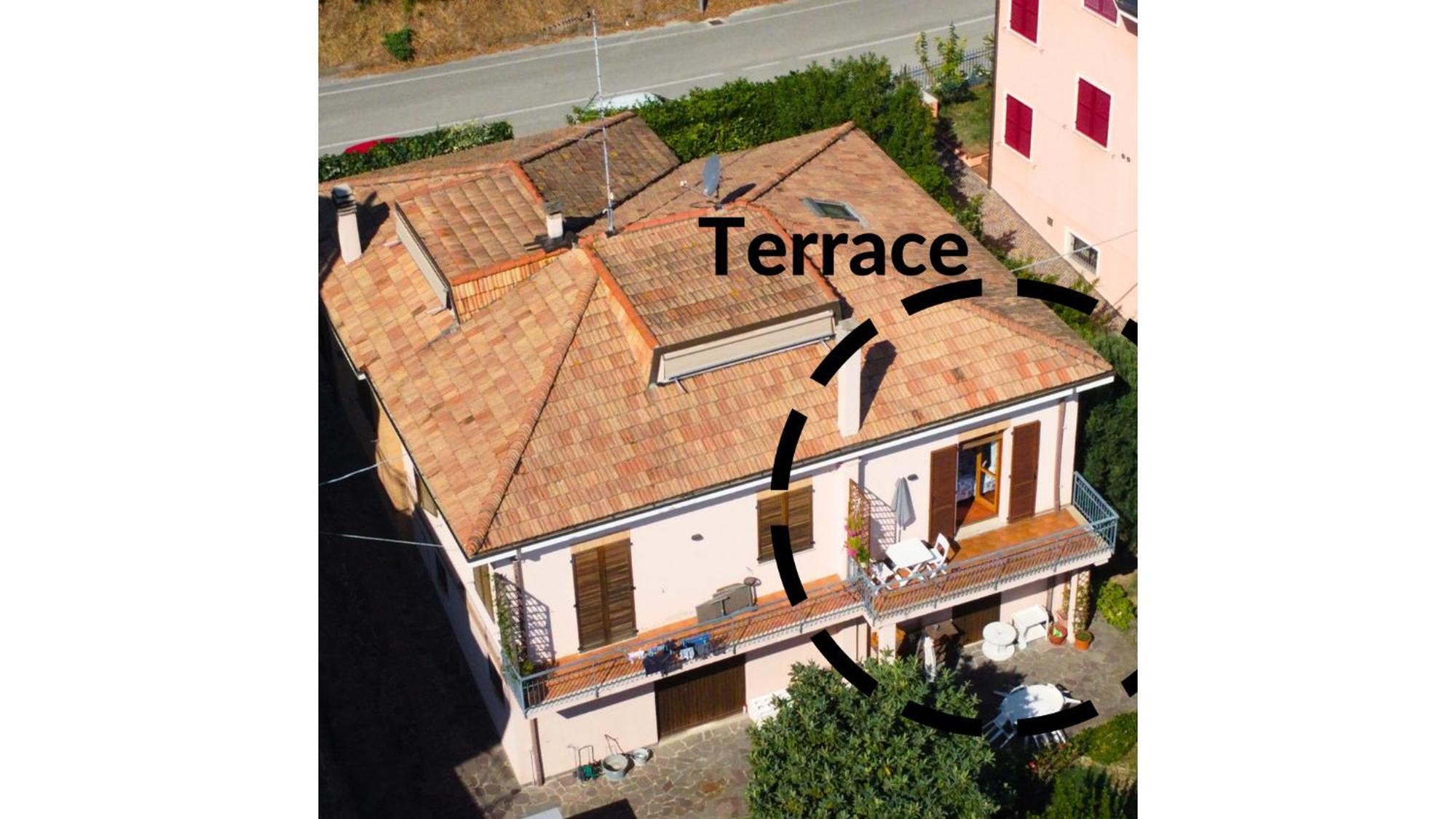 Apartmán Casa San Bartolo - Pesaro Baia Flaminia Exteriér fotografie